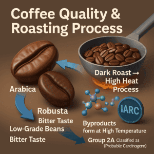 3-in-1 เครื่องดื่มเคมีที่ 'ทำลาย' ทั้งตับและหลอดเลือด 4 Coffee quality